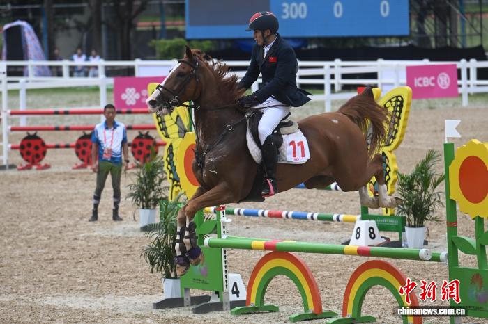 第十五届全运会现代五项赛双赛道收官 张明煜双